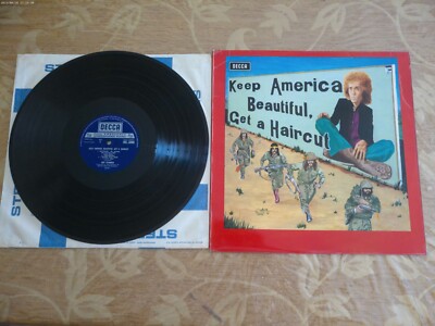 Ray Fenwick    Keep America Beautiful, Get A Haircut LP 1971 UK VG+/VG+