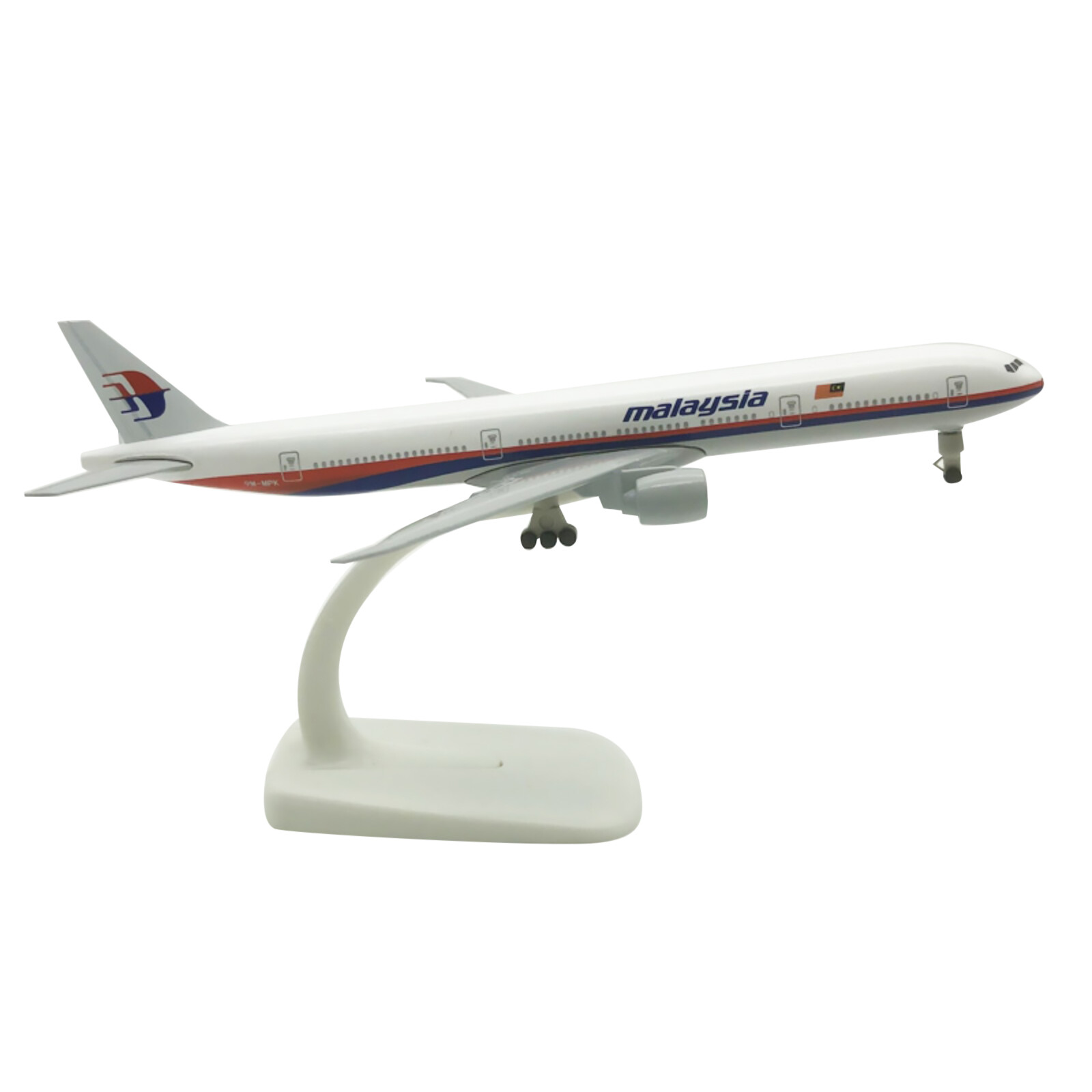 1:350 20cm Alloy Diecast Malaysia Airlines B777 Aircraft Model Plane Display New