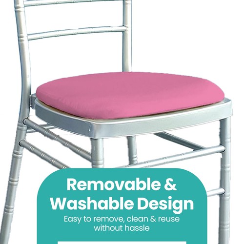 Silla Comedor Asiento Fundas Elástico Liso Cojín Cubiertas: Extraíble Protector - Imagen 169 de 177