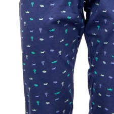 Pigiama Juventus Uomo - Grigio Antracite Con Logo - 100% Cotone Originale - Foto 2