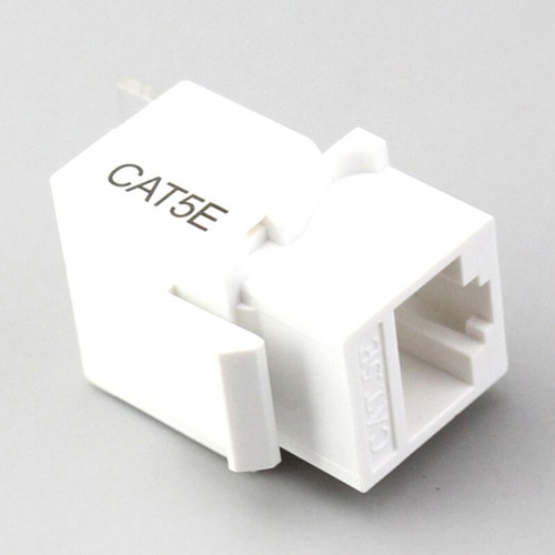 10Pcs RJ45 CAT5e Ethernet Network Keystone JackClip Module Wall Plug Connec_bf - Photo 8/8