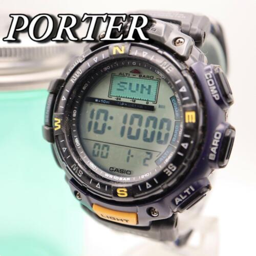 USED CASIO G-SHOCK PROTREK PRG-40 MEN'S WATCH 1117 WRISTWATCH GOOD M-3E53