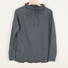 The North Face Gray Funnel Neck Pullover Sweater Womens Sz S