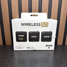 RODE Wireless GO (Gen 3) 2-Person Compact Digital Microphone System (0462) New