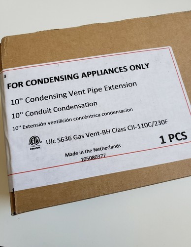 ubbink condensing vent pipe