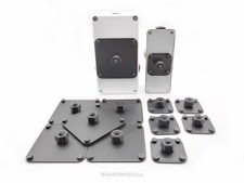 Builder Pack Quick Release Pedal Mounting Plates for Temple Audio Templeboards