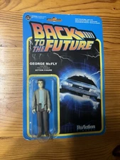 George McFly Funko X Super7 ReAction Back To The Future action figure sealed