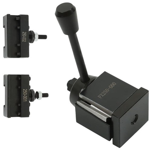 Tool Post Wedge Type Quick Change Tool Post Swing Up To 8 Inch OXA 250-000 - Foto 1 di 10