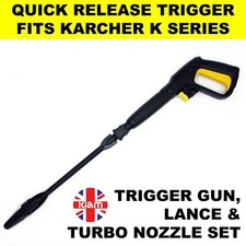Turbo Lance Trigger Gun Karcher K2 K3 K4 K5 K6 K7 Click Pressure Jet Washer