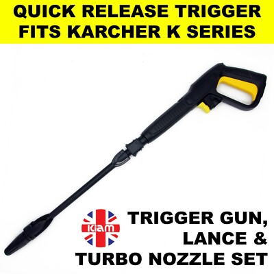 Turbolanze Abzugspistole Kärcher K2 K3 K4 K5 K6 K7 Click Hochdruckstrahlreiniger