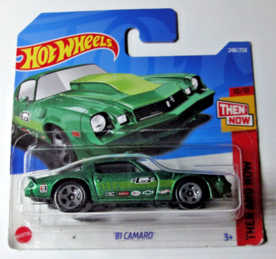 Hot Wheels - '81 Camaro - Chevrolet - Grün - Then and Now 2022 - HCV81