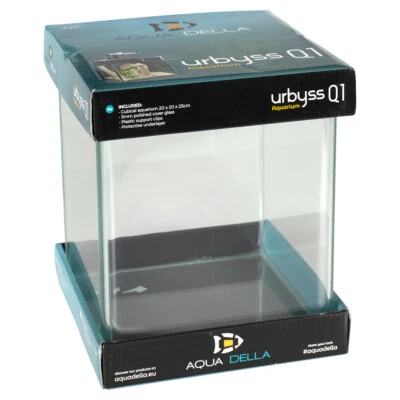 Aqua Della Urbyss Q 10-50L kubisches Aquarium aus 5mm Glas für Aquarianer