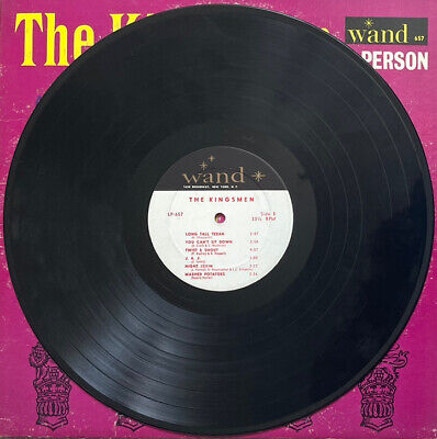 THE KINGSMEN {IN PERSON/LOUIE, LOUIE} 1963 WAND RECORDS WAND