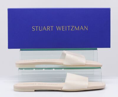 STUART WEITZMAN SUMMER SLIDE FOGGY PVC WOMENS UK 6 EU 39 CREAM RRP £295 AI  | eBay UK
