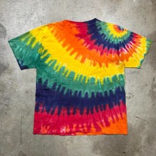 Vintage 90s Tie Dye T Shirt Mens Large single stitch
