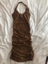 Kooiook Halter Bodycon Dress