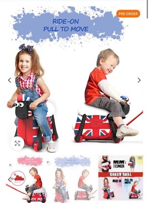 Shaun the Sheep Kids Ride-On Suitcase Carry-On Luggage | eBay