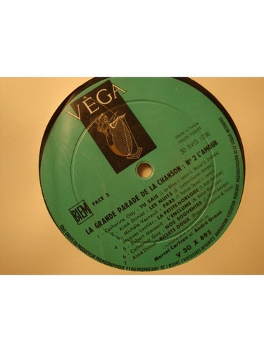 ROMI la grande parade n°2 - l'amour LP Véga - je n'ai que l'amour VG++ - Imagen 4 de 4