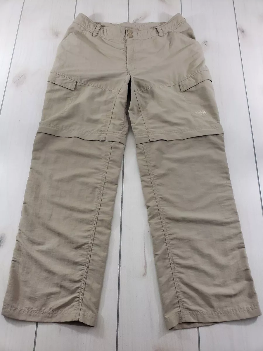 THE NORTH FACE Nylon Convertible Hiking Travel Pants Shorts Womens 30x29.5 I32