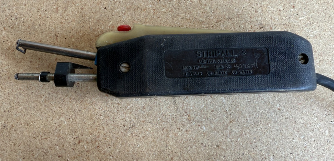 Kinetics Teledyne Stripall TW1 Thermal Wire Stripper TW-1 (WORKS)