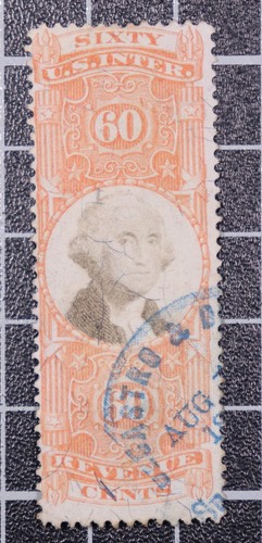 Scott R142 - 60 Cents Revenue - Used - Nice Stamp - SCV - $140.00 | eBay