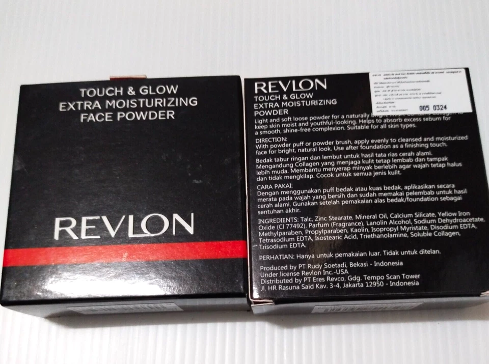 1 x 24 g. Revlon Touch & Glow Extra Moisturizing Face Powder TRANSLUCENT # 1 - Image 3 of 4