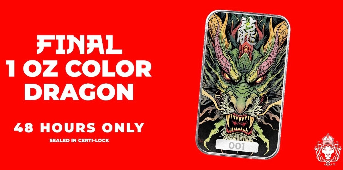 2025 Lóngshén Dragon Silver 1 oz Bar Certi-Lock Scottsdale✓ #6 | eBay
