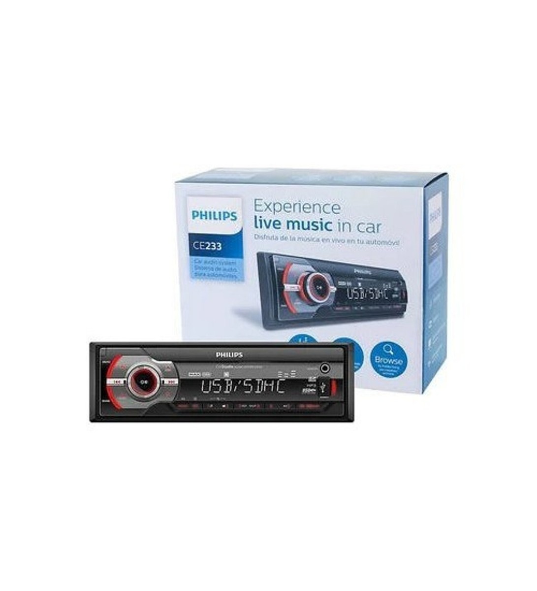 PHILIPS CE233 Digital Car Stereo Audio System , NEW | eBay