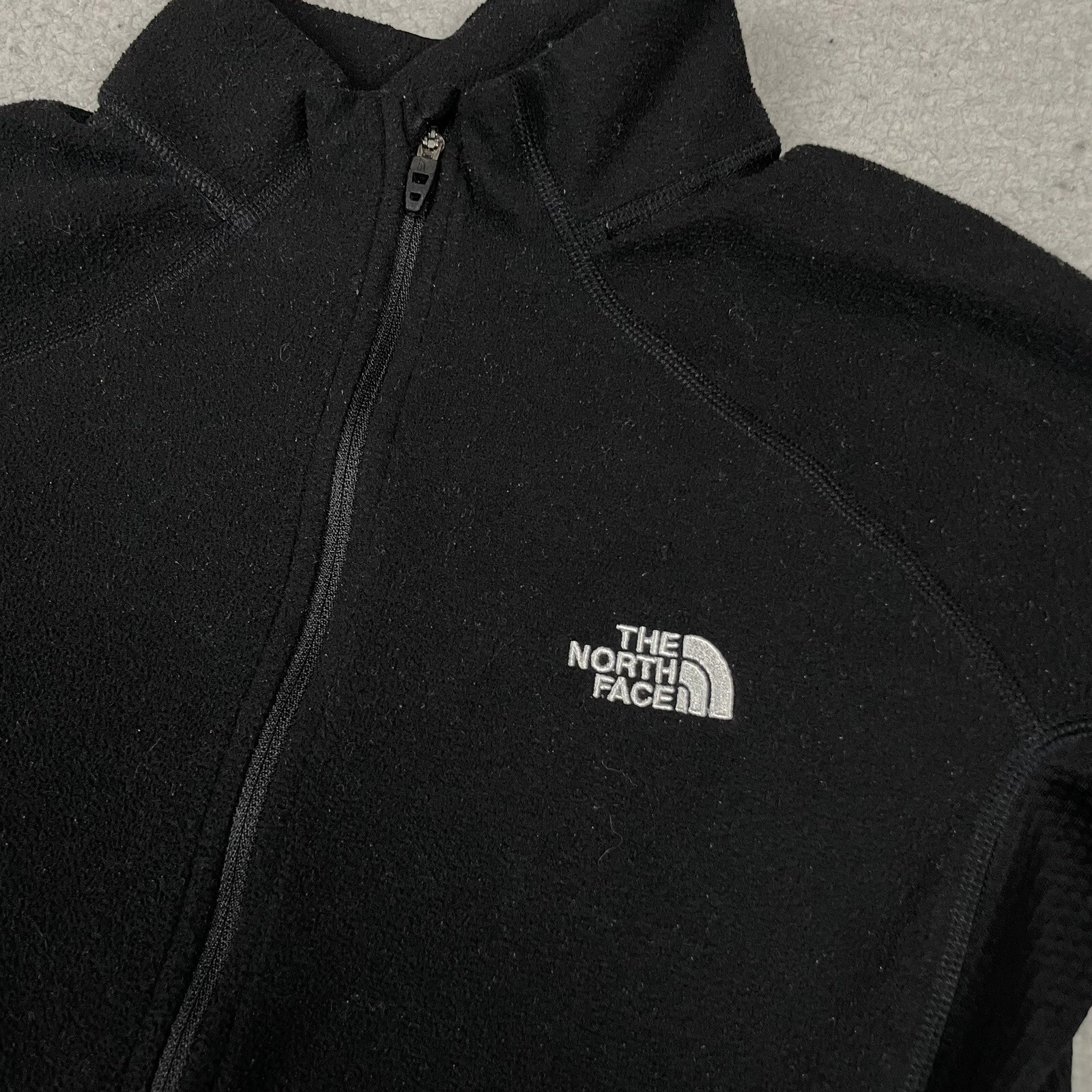 north-face flight series fleece thumb loops zip jacket