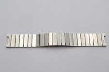 Gucci Uomo Acciaio Bracciale 18MM Vintage Raro Per 133.3