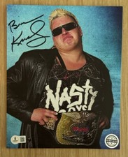 JERRY SAGS SIGNED THE NASTY BOYS 8X10 PHOTO BECKETT BAS 2