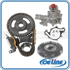 Timing Chain Kit w/ Water Pump Fan Clutch for 1997-2007 Ford F-150 4.2L