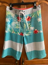 Vans Boys Swim Boardshorts, Size 12 waist 26