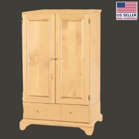 Video Cabinet Unfinished Pine Wood Hadley Media Center | Renovator's Supply on sale Video Cabinet Unfinished Pine Wood Hadley Media Center | Renovator's Supply on sale