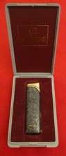 ACCENDINO VINTAGE ANDRE DENIS GRIGIO MARMO LIGHTER CON ASTUCCIO leggere