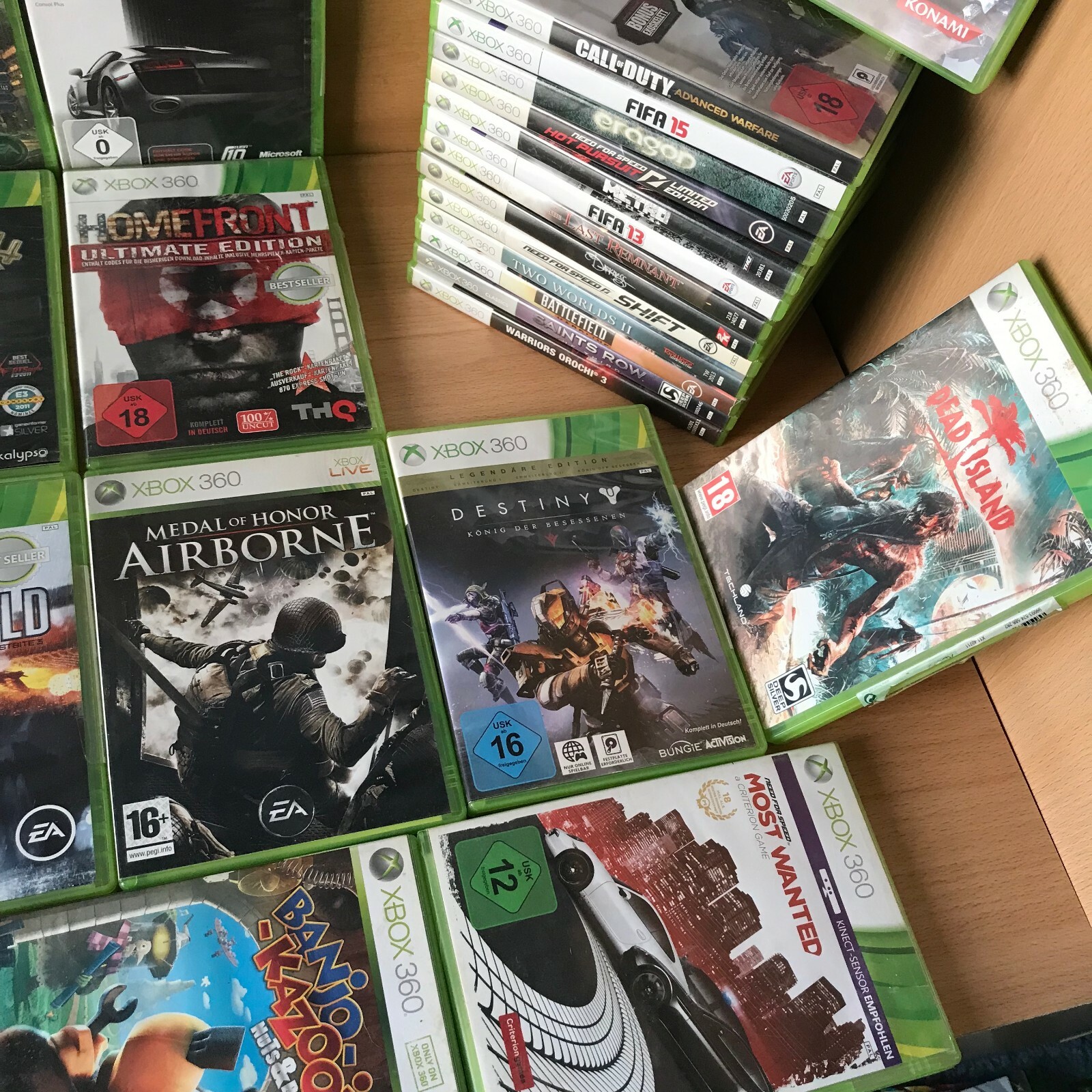 Xbox 360 Games Bundle Original Microsoft PAL Barely Used And New Lot  Excellent