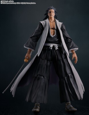 Bleach Kenpachi Zaraki 6.7in Anime Action Figure S.H.Figuarts