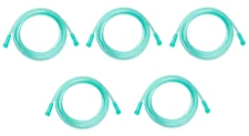 5 Pack Medical Products Oxygen Supply Tubing - Adult 50ft GREEN 2050G