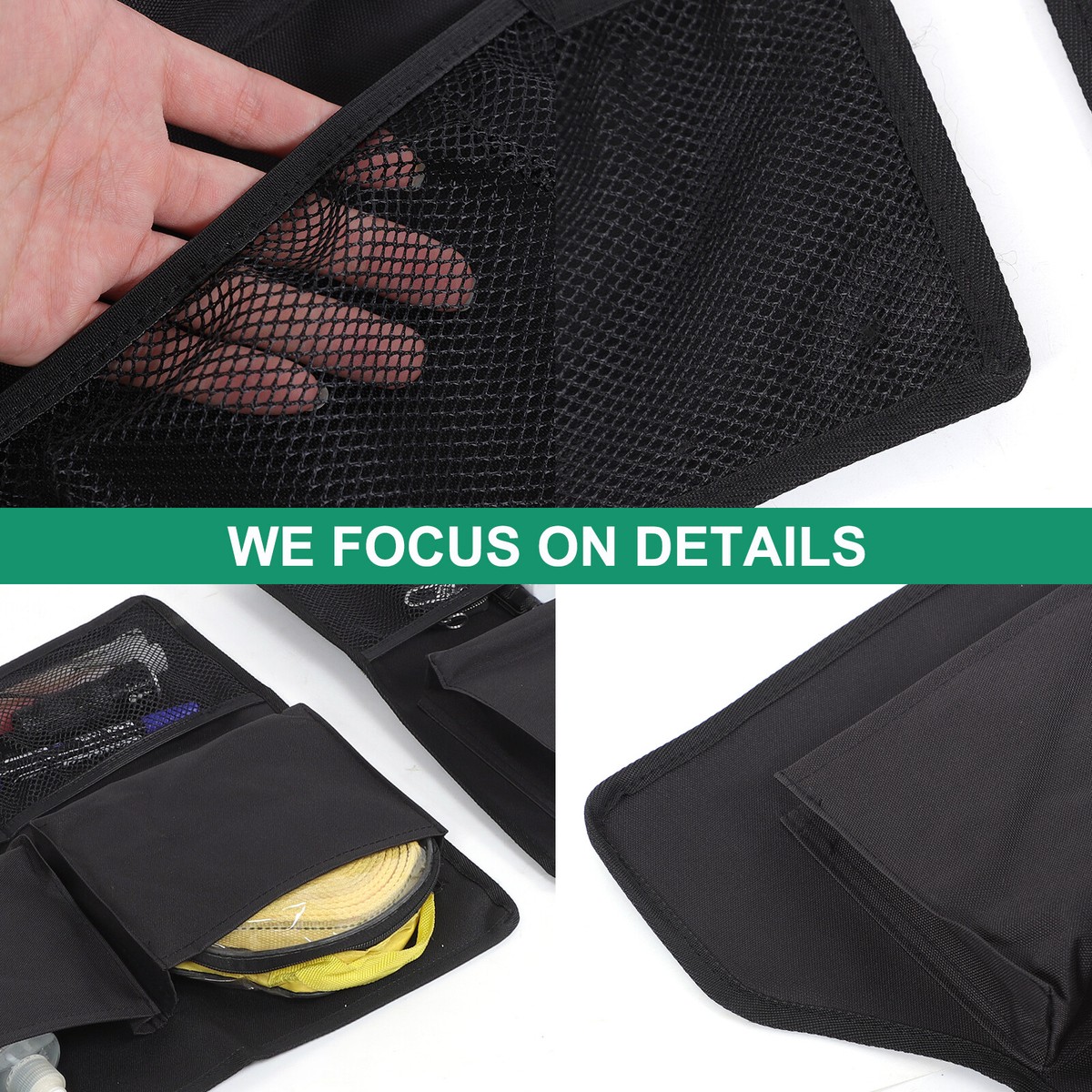 Singdur Trunk Organizer Pocket Multifunction Backpack,Custom Fit For Toyota Rav4 2019 2025 640d Oxford Fabric Large Capacity Car Backpack C88 - View #7