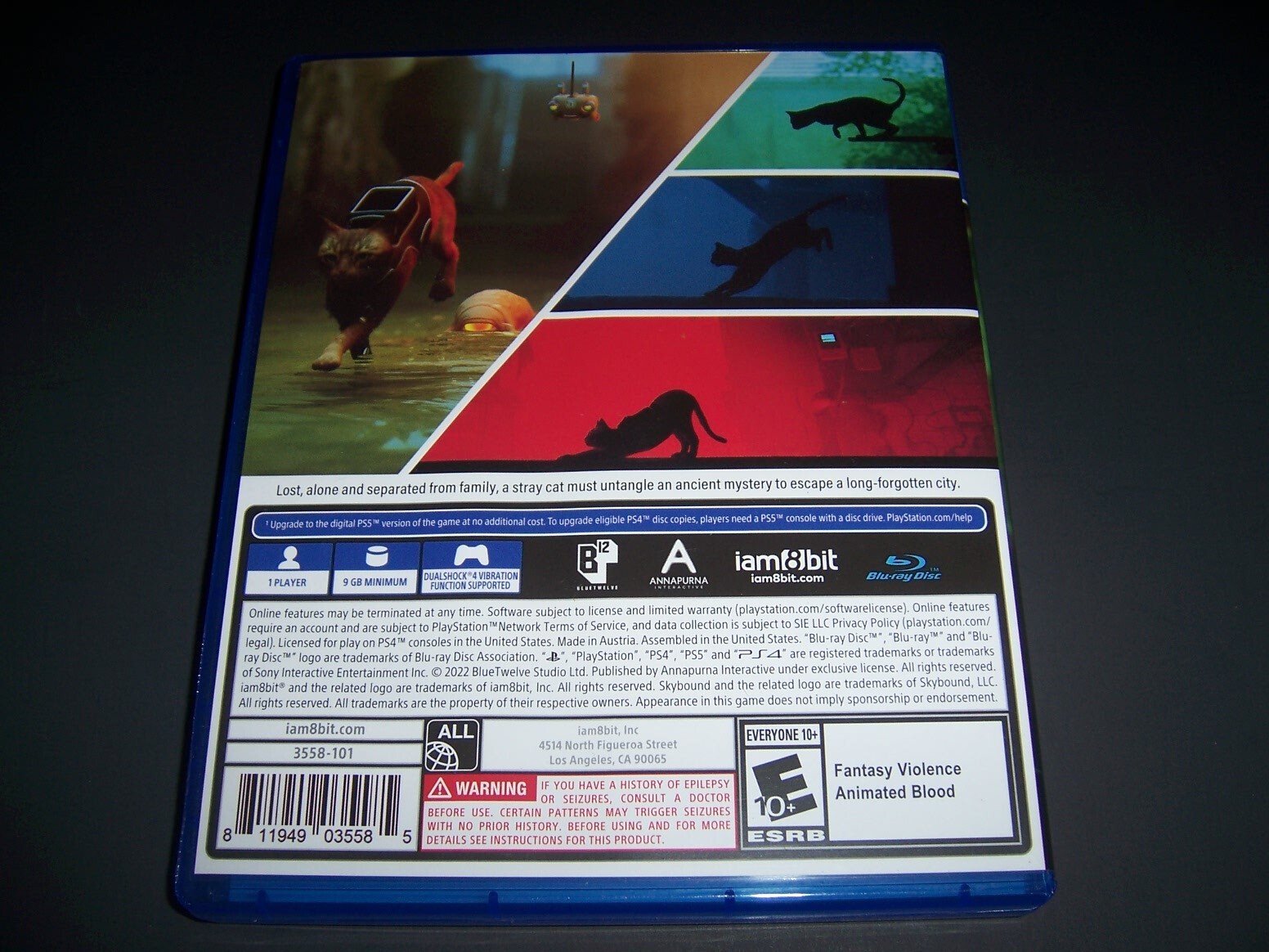 Replacement Box Case ONLY - STRAY - Sony PlayStation 4 PS4 AUTHENTIC | eBay