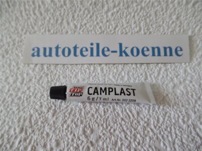 6g Tube Camplast Cement Kleber für PU PVC Gewebeoberfläche Rema Tip Top 