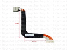 Genuine K1G-3008053-H39 DC IN Power jack cable For MSI MS16P1 charging port 8pin