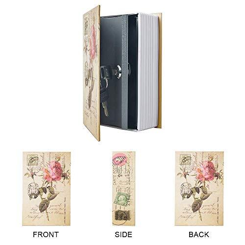 Ablenkungsbuchsafe mit Sicherheitsschlüsselschloss versteckte geheime Aufbewahrungsbox - Bild 3 von 7