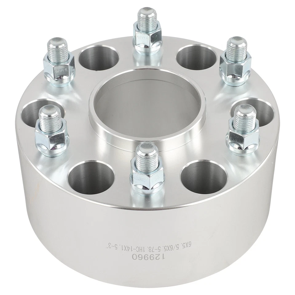 (2) 6x5.5 Hubcentric Wheel Spacers 3 inch Fits Chevy Silverado GMC Sierra 1500 - Image 2 of 4