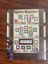 Graphique Needle Arts “Sports Quickies" Cross Stitch Chart #7 1980 OOP Vintage