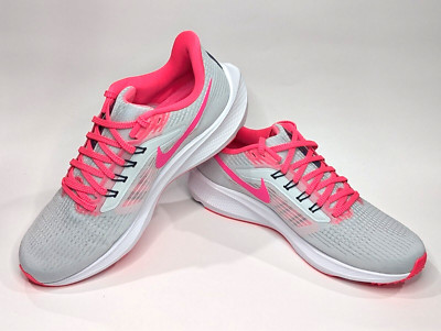 Nike Air Zoom Pegasus 39 Platinum/H-Pink Women's Running Shoes - Asst Sizes NWB