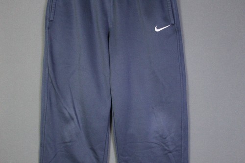 Nike Pants Boys Large Navy Blue Track Pants Warm Up Exercise Therma Fit Sport - Picture 3 of 20