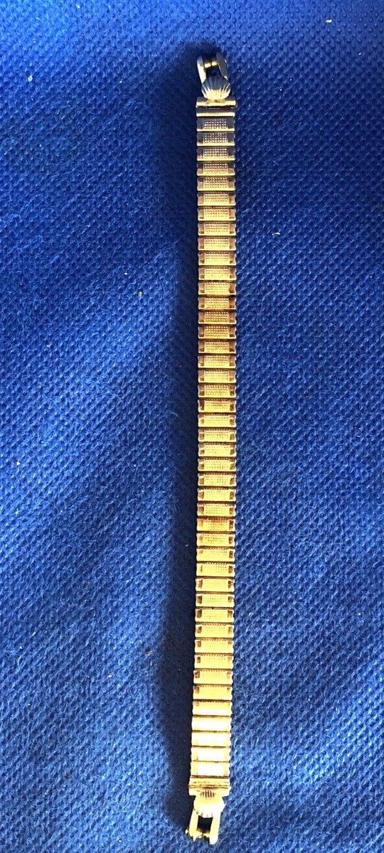 Bracelet Montre Extensible Fixo Flex - 12mm - Argenté - Neuf De Stock Vintage