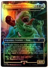 MTG Slimer, Voracious Apparition - The Mimeoplasm RAINBOW FOIL Ghostbusters 1773