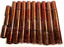 Vintage Powerbuilt Sockets 7/8" CR-V Orange 3/8" Drive (Lot of 39)